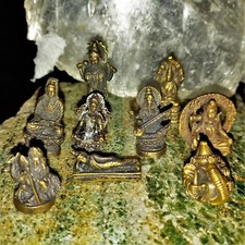  Messing Buddha Miniatur