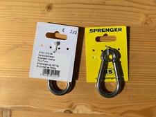 Karabinerhaken / 7x70mm / Festmacher / Edelstahl / Bootszubehör / Bootsteile 