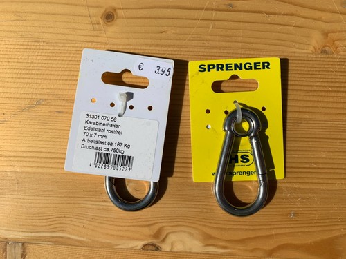 Karabinerhaken 7x70mm - /, /
