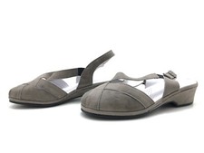 FLORETT Damen Sandalen Gr. 41 Sandaletten Riemchensandalen Komfortschuhe Grau