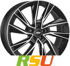 AEZ Havanna black/polished 8.5x19" ET35 LK5 112 ML 66.6 Alufelgen 19 Zoll