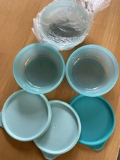 Tupperware Set 3 Stück Hitparade 300ml helltürkis NEU Dose Schüssel Box Clarissa