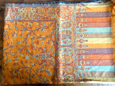 Feiner Wollschal 12; Unikat; Indien; 70 x 200 cm; neu; Top-Qualität!