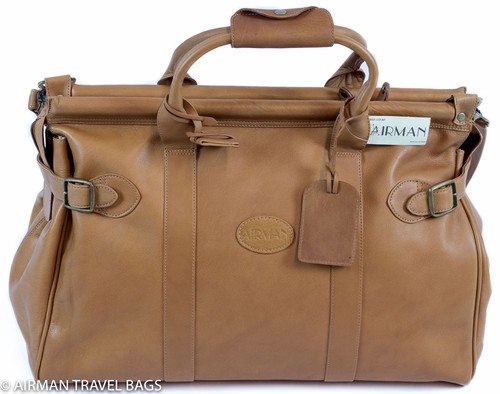 Weekender leder reisetasche - leder,