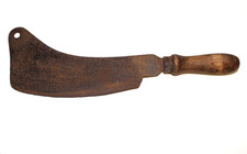 Altes Fleischer Beil Knochenbeil Fleischbeil Hackmesser um 1930 38cm / 0,38 KG