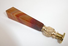 Achat Petschaft ca. 1880