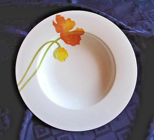 Iceland poppies - v&b,