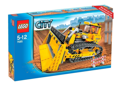 Lego bulldozer set - bulldozer, mit