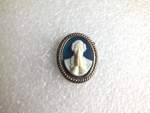 Vintage kamee brosche - brosche,