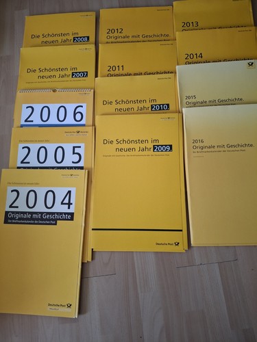 Briefmarkenkalender der - 13,