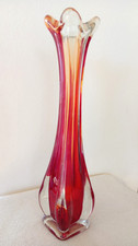 Hohe Glas Vase - MURANO -