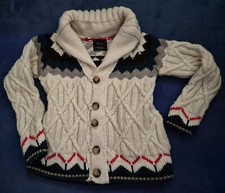 Zara Knit Norweger Strickjacke Gr. 34 XS