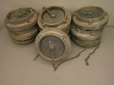 2x Blindkupplung Storz A 110 gebraucht aus BW-Depotbestand