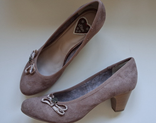 Pumps mit schleife beige von - mit,