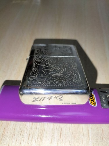 Zippo 80er sterling silber - zippo,