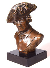 Bronze Büste Friedrich der II