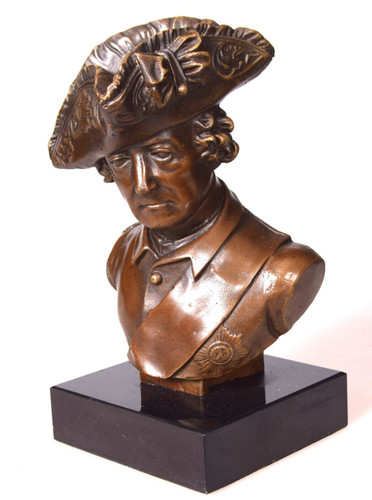 Bronze büste friedrich - friedrich, der