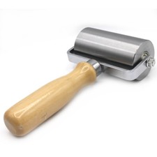 Profi Andrückrolle 90 mm Metall Andrückwalze Andrück Rolle Folie Dachdecker Neu