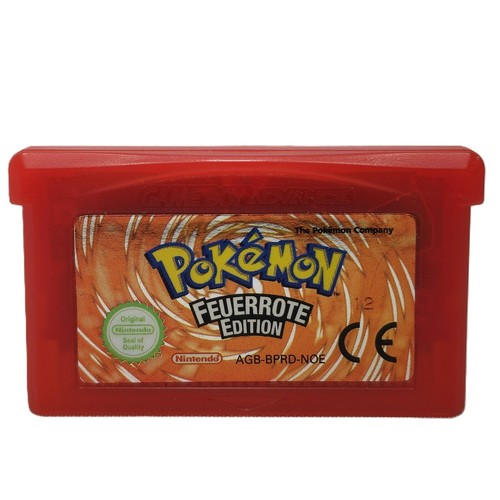 Pokemon feuerrote edition gba - edition,
