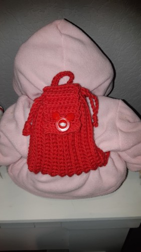 Bären rucksack rot - rucksack,