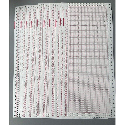 Blank punch card - punch,