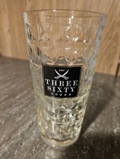 THREE SIXTY Glas Vodka Barzubehör Trinkglas Modern Transparent