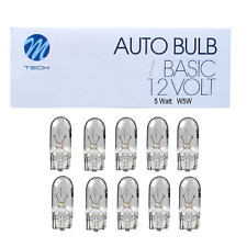 100x M-Tech 12V 5W W2,1x9,5d W5W T10 Glühlampe Autolampe Glassockellampe  77M12h