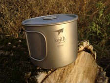Keith 900ml Titan Topf mit
