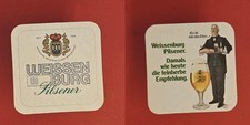 Weissenburg Pilsener "Es ist mir eine Ehre…" Brauerei Bierdeckel Bier