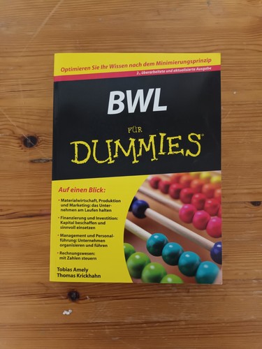Bwl für dummies - bwl,