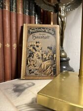 Antiquarische Kochbuch 1920 Praktische Winkel für den Haushalt Super Geschenk
