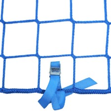 Seitenschutznetz 2x5m blau Dachdeckerfangnetz Gerüstnetz mit angenähten GSV