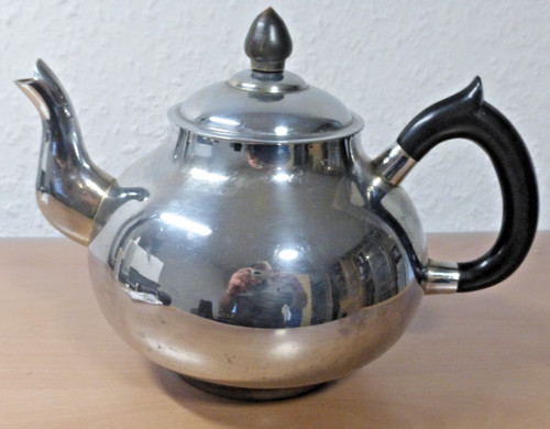 Teekanne art deco kupfer - teekanne,