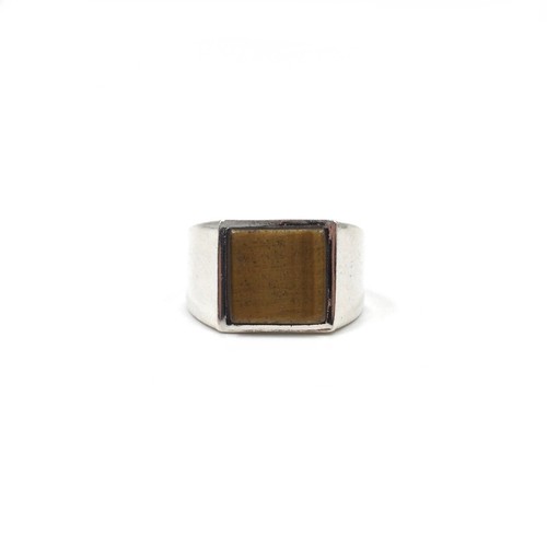 925 silber ring tigerauge - silber,