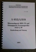 NVA VORSCHRIFT DV A 052/1/318