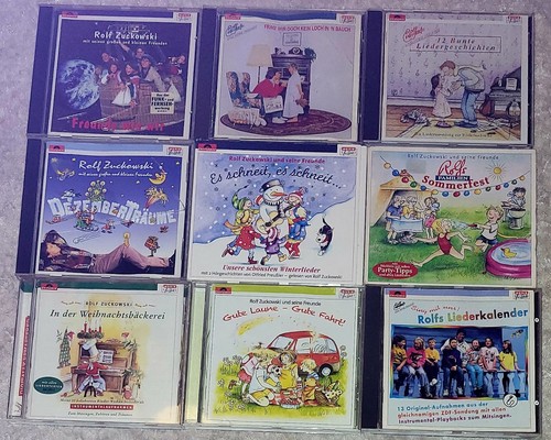 Rolf zuckowski cds - zuckowski, stück