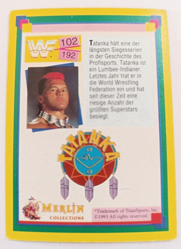Wwf wrestling sammelkarte - wwf,