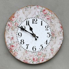 Rosen vintage küchenuhr - rosen,