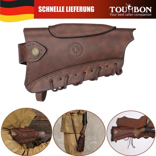 Tourbon schaftkappe aus leder - tourbon,