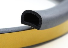D-Profil Moosgummi EPDM Gummi