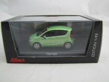 07222 Schuco Opel Agila 1.2 grün  - 1:43 Limited Edition