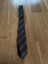 LACO, gestreifte Krawatte, 100% Seide