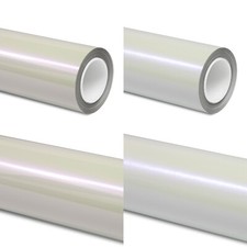Perlmutt weiss Autofolie Blasenfreie 3D Pearl Effekt Folie (11,5€/m²) Auto Folie