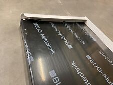 3 x Bug Aluminium Fensterbank 194cm Weiß Ausladung 270mm inkl Alu Putz-Abschluss