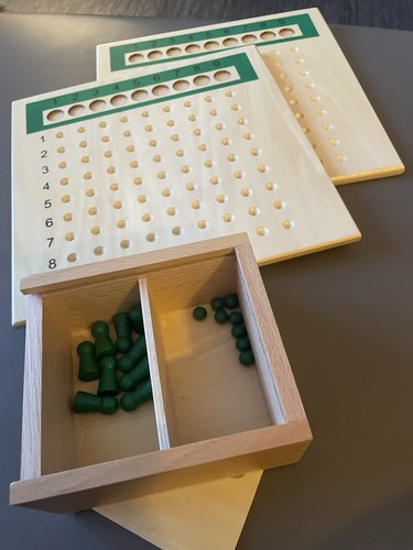 Montessori divisionsbretter - montessori,