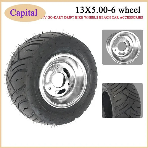 13x5 reifen felgenrad set - 13x5.00-6,