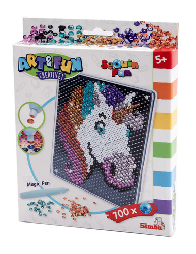 Sequin einhorn art - einhorn, fun