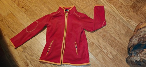 Fleece jacke rot - jacke,, gr