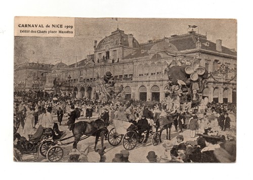 Carnaval von nice 1909 - carnaval,