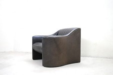 MATTEOGRASSI LOUNGE CHAIR ESQUIRE VINTAGE NECKLEDER JEAN NOUVEL LEDERSESSEL 